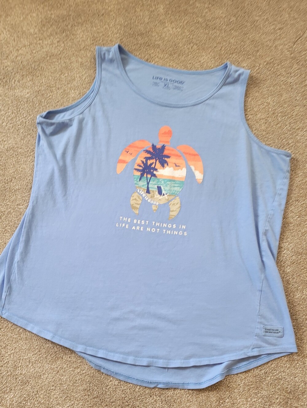 Life Is Good Womens Crusher-lite Tank Top Size XL
